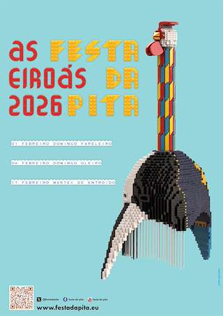 Fechas, información, programa, cartel, imágenes, mapa y ubicación de Carnaval de las Eiroás - Fiesta de la Pita  (2026) en Ourense