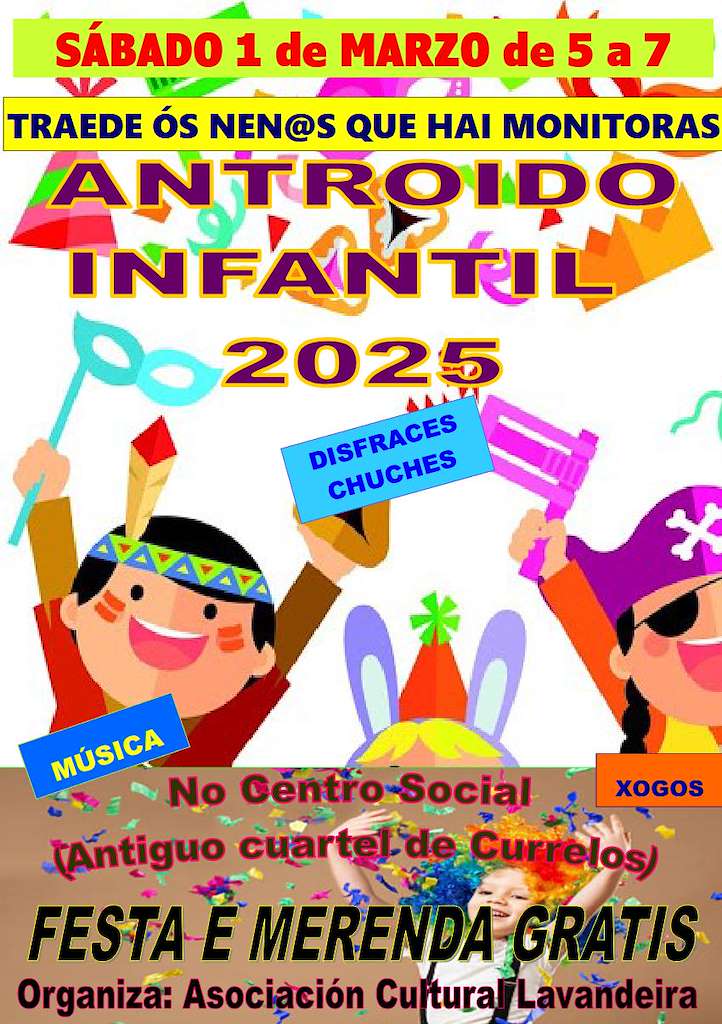 Carnaval de Lavandeira  en O Saviñao