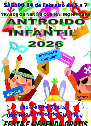 Fechas, información, programa, cartel, imágenes, mapa y ubicación de Carnaval de Lavandeira  (2026) en O Saviñao