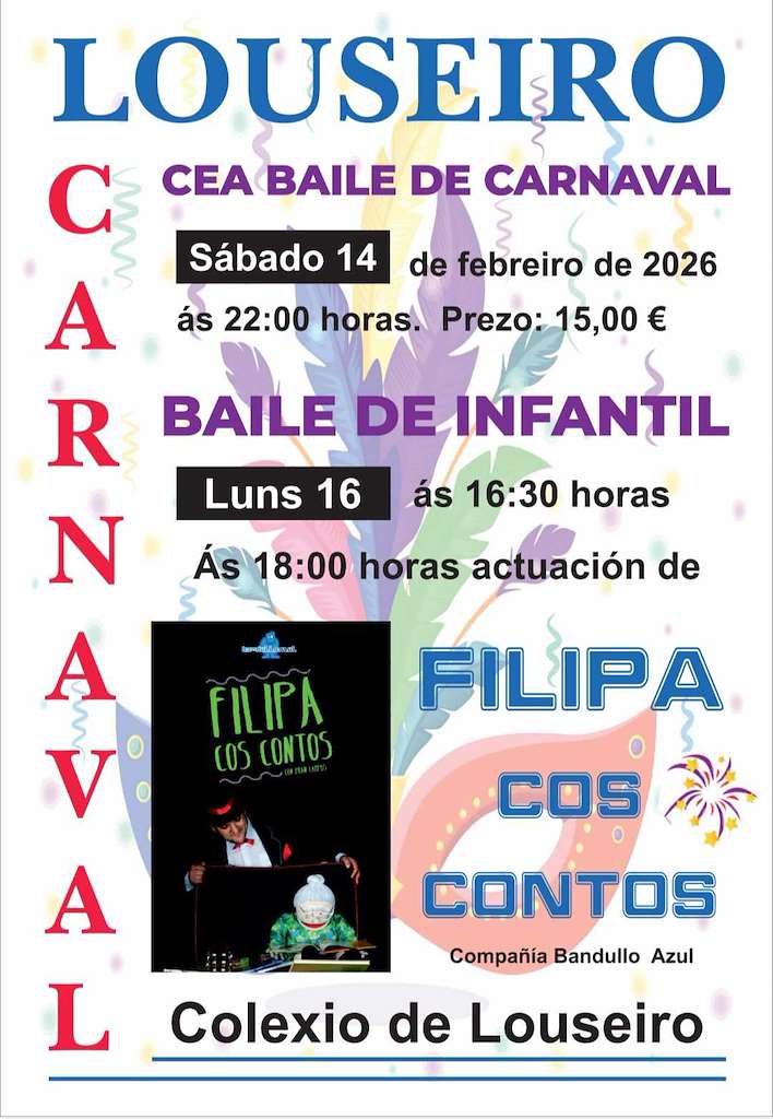 Carnaval de Louseiro (2026) en Sarria