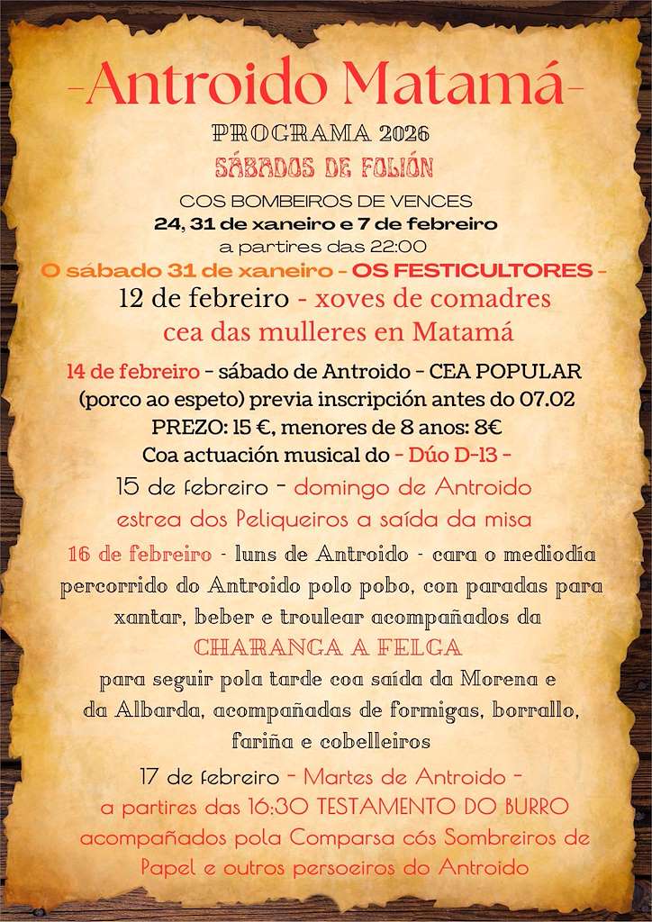 Carnaval de Matamá en Laza