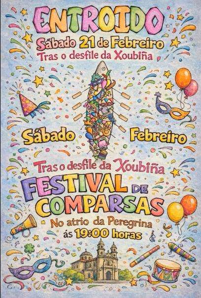 Carnaval de Meira en Moaña