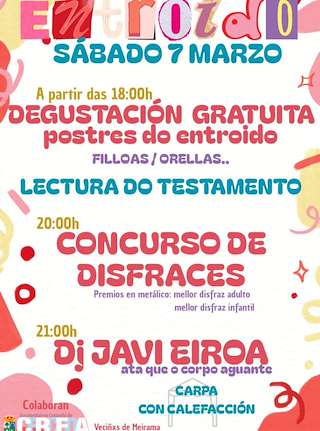 Fechas, información, programa, cartel, imágenes, mapa y ubicación de Carnaval de Meirama (2026)  en  Cerceda