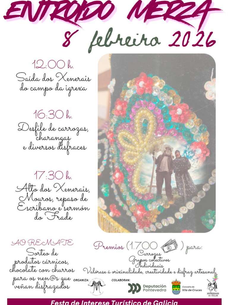 Carnaval de Merza (2026) en Vila de Cruces