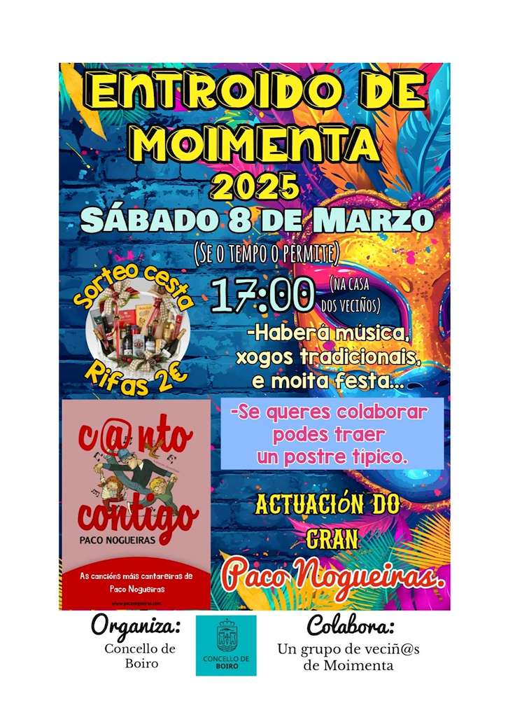 Carnaval de Moimenta en Boiro