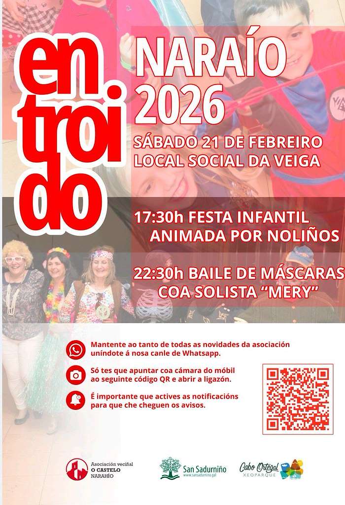 Carnaval de Narahío  (2026) en San Sadurniño