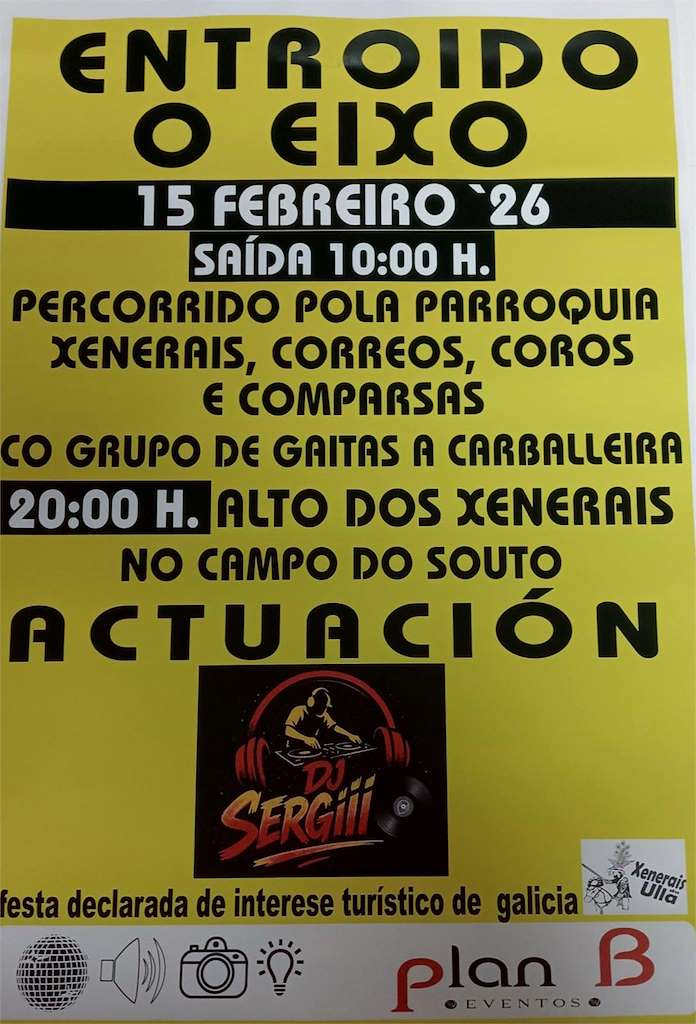 Carnaval de O Eixo en Santiago de Compostela