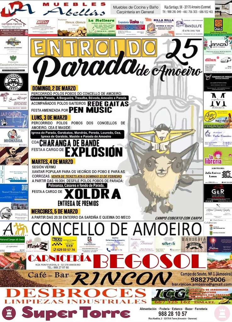 Carnaval de Parada en Amoeiro