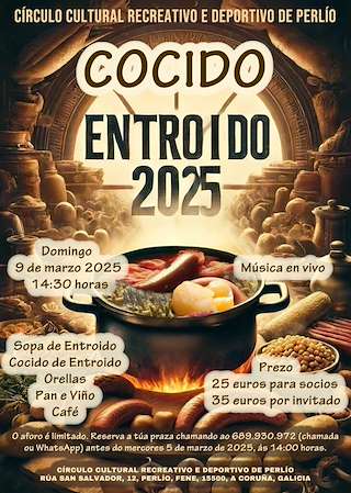 Fechas, información, programa, cartel, imágenes, mapa y ubicación de Carnaval de Perlío  en  Fene