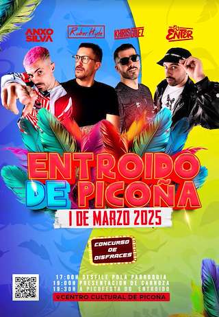 Fechas, información, programa, cartel, imágenes, mapa y ubicación de Carnaval de Picoña  en  Salceda de Caselas