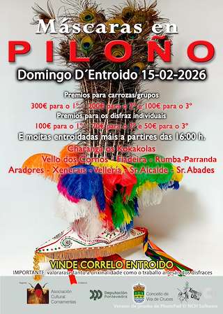 Fechas, información, programa, cartel, imágenes, mapa y ubicación de Carnaval de Piloño (2026) en Vila de Cruces