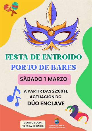 Fechas, información, programa, cartel, imágenes, mapa y ubicación de Carnaval de Porto de Bares   en  Mañón