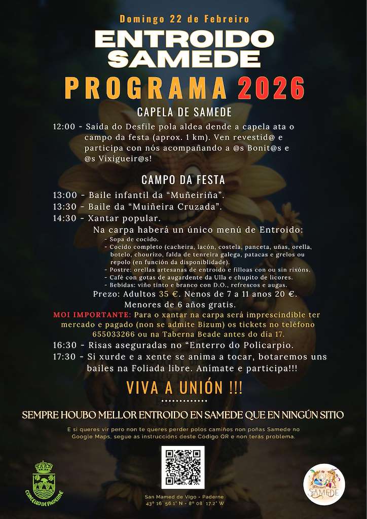 Carnaval de Samede en Paderne