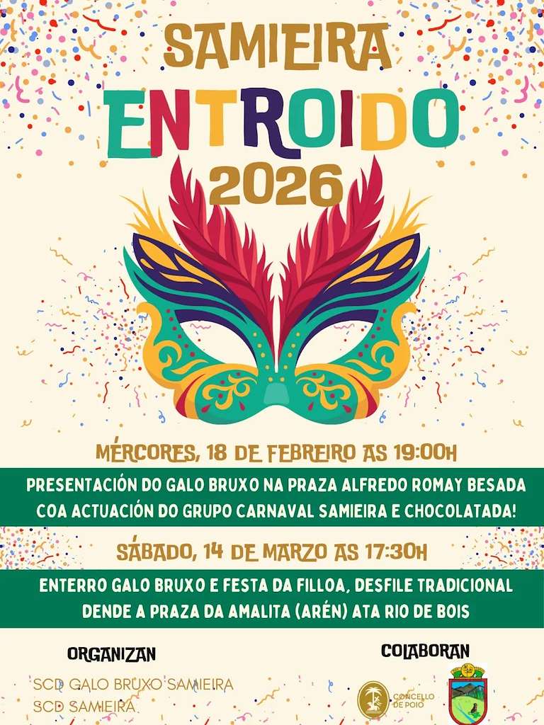 Carnaval de Samieira (2026) en Poio