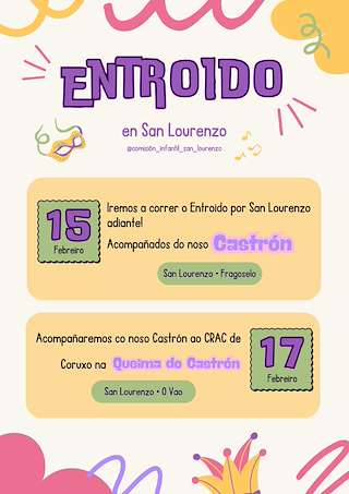 Fechas, información, programa, cartel, imágenes, mapa y ubicación de Carnaval de San Lourenzo (2026)  en  Vigo