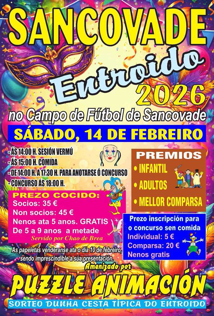 Carnaval de Sancovade en Vilalba