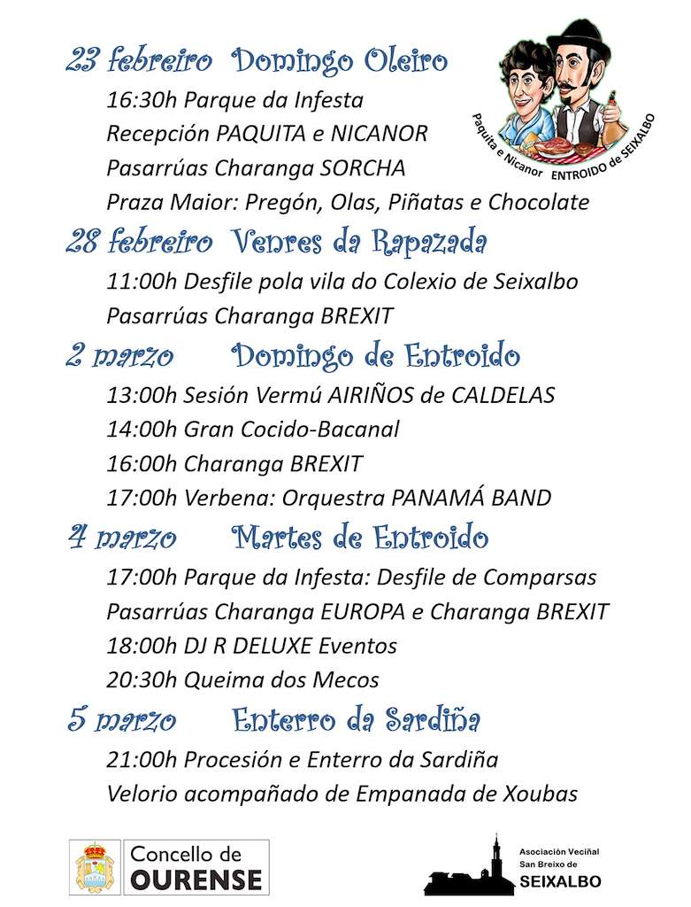 Carnaval de Seixalbo en Ourense