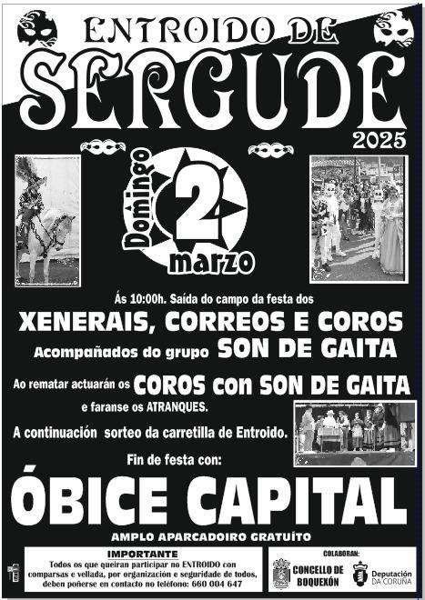 Carnaval de Sergude (2026) en Boqueixón
