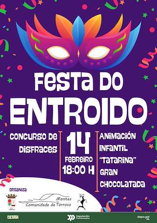 Fechas, información, programa, cartel, imágenes, mapa y ubicación de Carnaval de Torroso (2026) en Mos