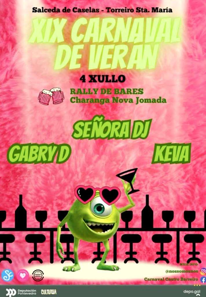 XIX Carnaval de Verán (2025) en Salceda de Caselas