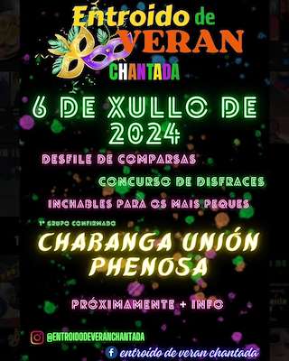 Fechas, información, programa, cartel, imágenes, mapa y ubicación de Carnaval de Verano  en  Chantada
