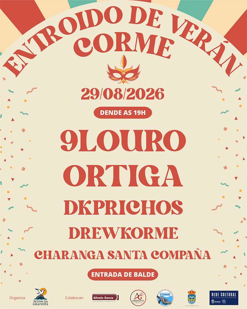 Carnaval de Verano de Corme (2026) en Ponteceso