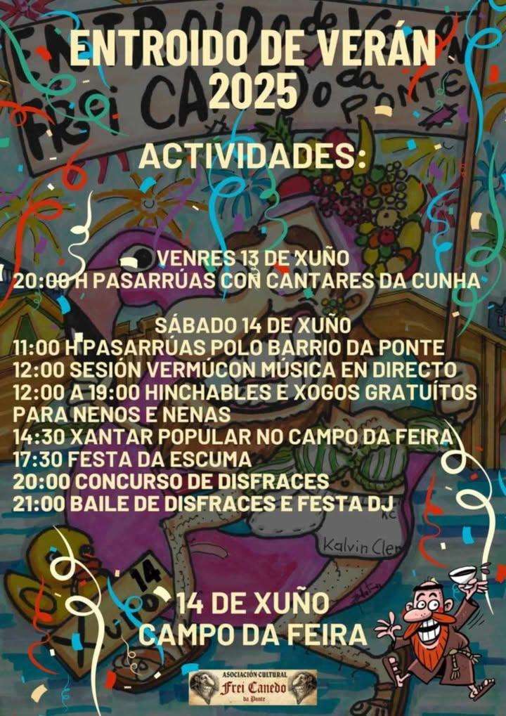 Carnaval de Verano de Frei Canedo da Ponte  en Ourense