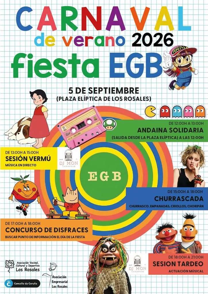Carnaval de Verano de Os Rosales (2026) en A Coruña