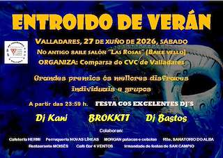 Fechas, información, programa, cartel, imágenes, mapa y ubicación de Carnaval de Verano de Valladares (2026) en Vigo