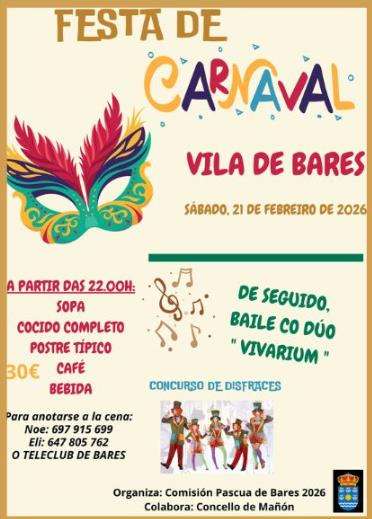 Carnaval de Vila de Bares en Mañón