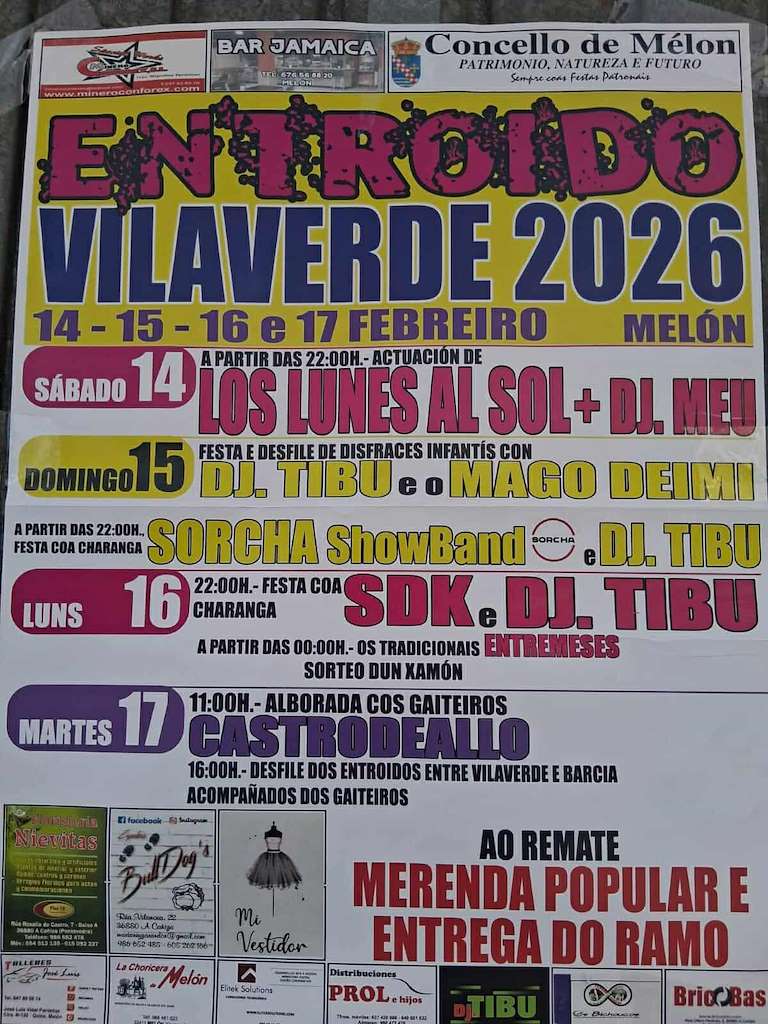 Carnaval de Vilaverde en Melón