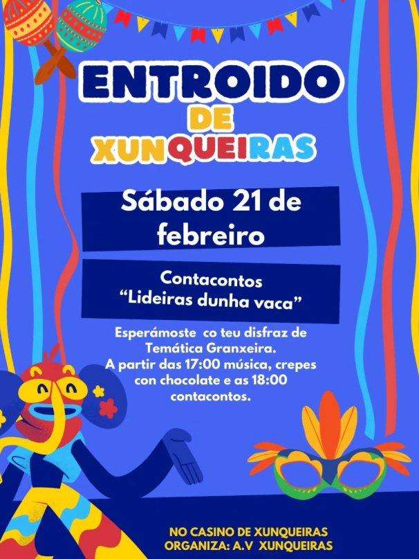 Carnaval de Xunqueiras en Pazos de Borbén