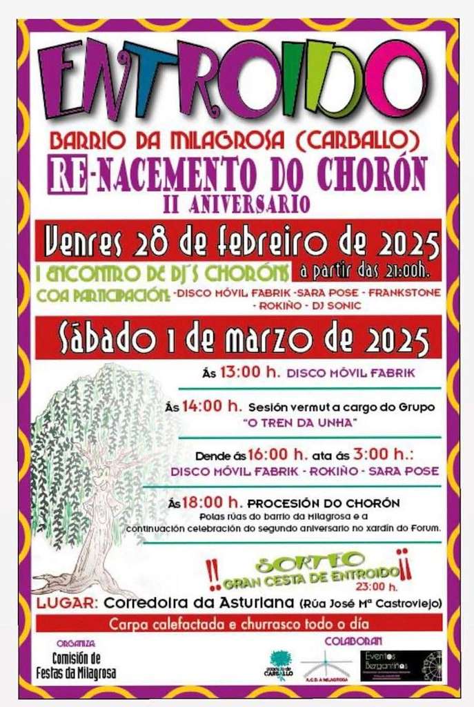 Carnaval del Barrio de la Milagrosa en Carballo
