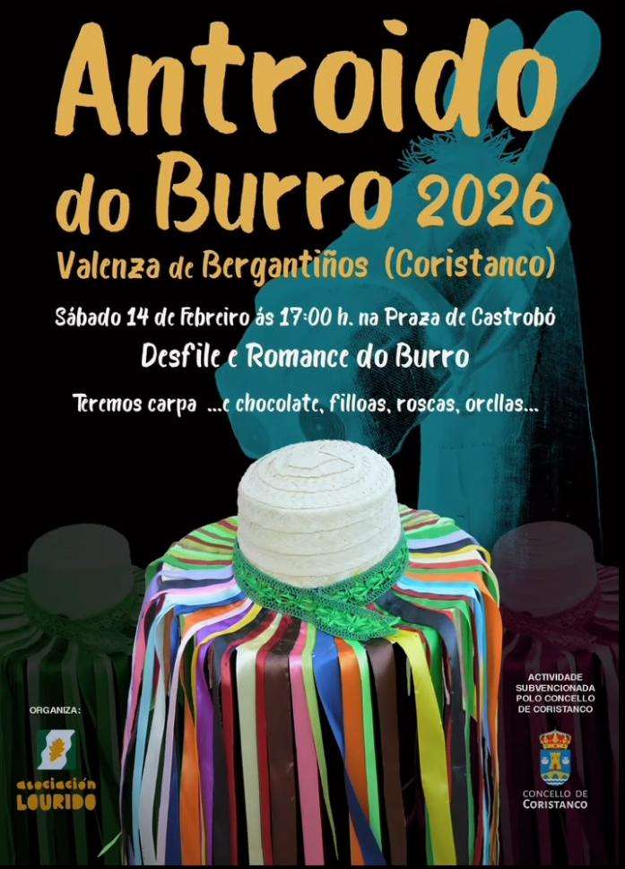 Carnaval del Burro en Coristanco