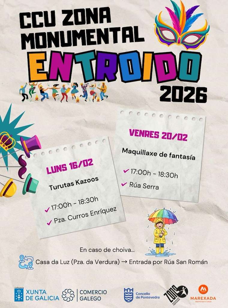 Carnaval del CCU Zona Monumental en Pontevedra