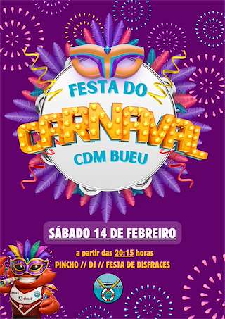 Fechas, información, programa, cartel, imágenes, mapa y ubicación de Carnaval del CDM Bueu  (2026)