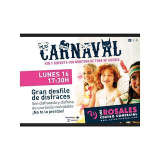 Fechas, información, programa, cartel, imágenes, mapa y ubicación de Carnaval del Centro Comercial Los Rosales (2026) en A Coruña