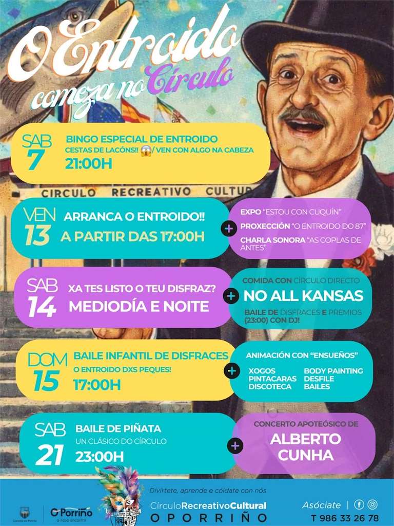 Carnaval del Círculo Recreativo Cultural en O Porriño