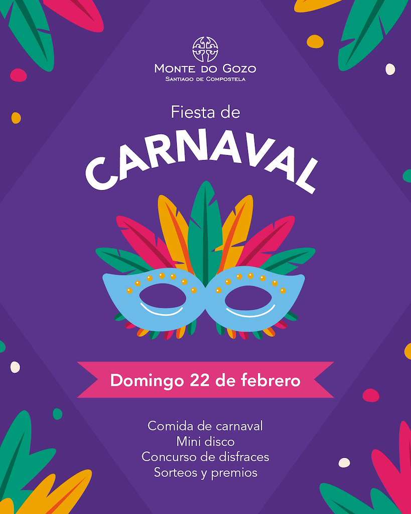 Carnaval del Monte do Gozo (2026) en Santiago de Compostela