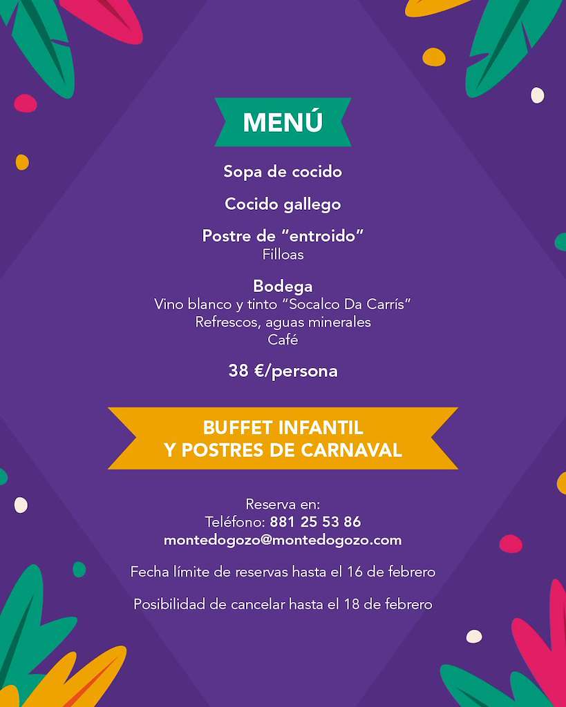 Carnaval del Monte do Gozo (2026) en Santiago de Compostela