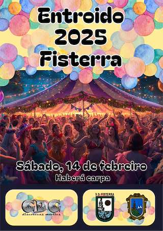 Fechas, información, programa, cartel, imágenes, mapa y ubicación de Carnaval del SD Fisterra (2026)