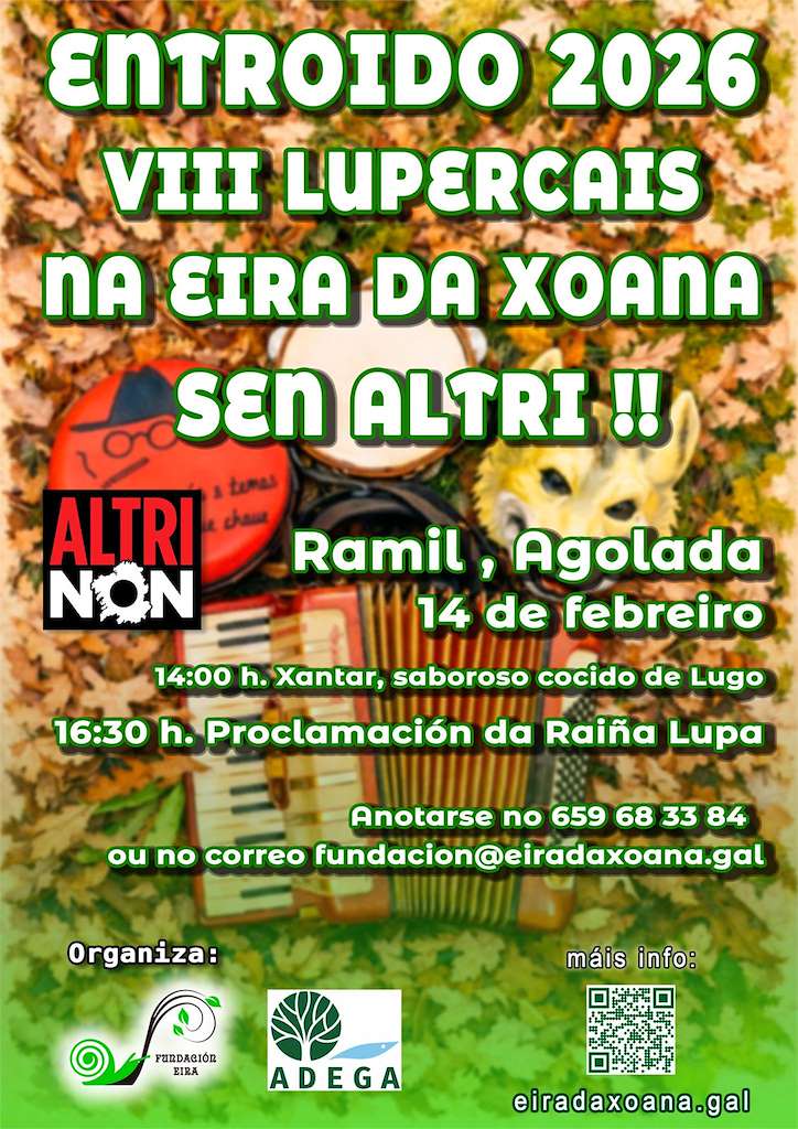 Carnaval en la Eira da Xoana en Agolada