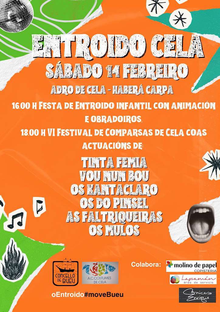 Carnaval - VI Festival Comparsas de Cela en Bueu