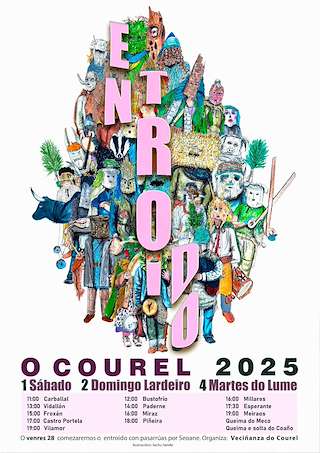 Fechas, información, programa, cartel, imágenes, mapa y ubicación de Carnaval  en  Folgoso do Courel