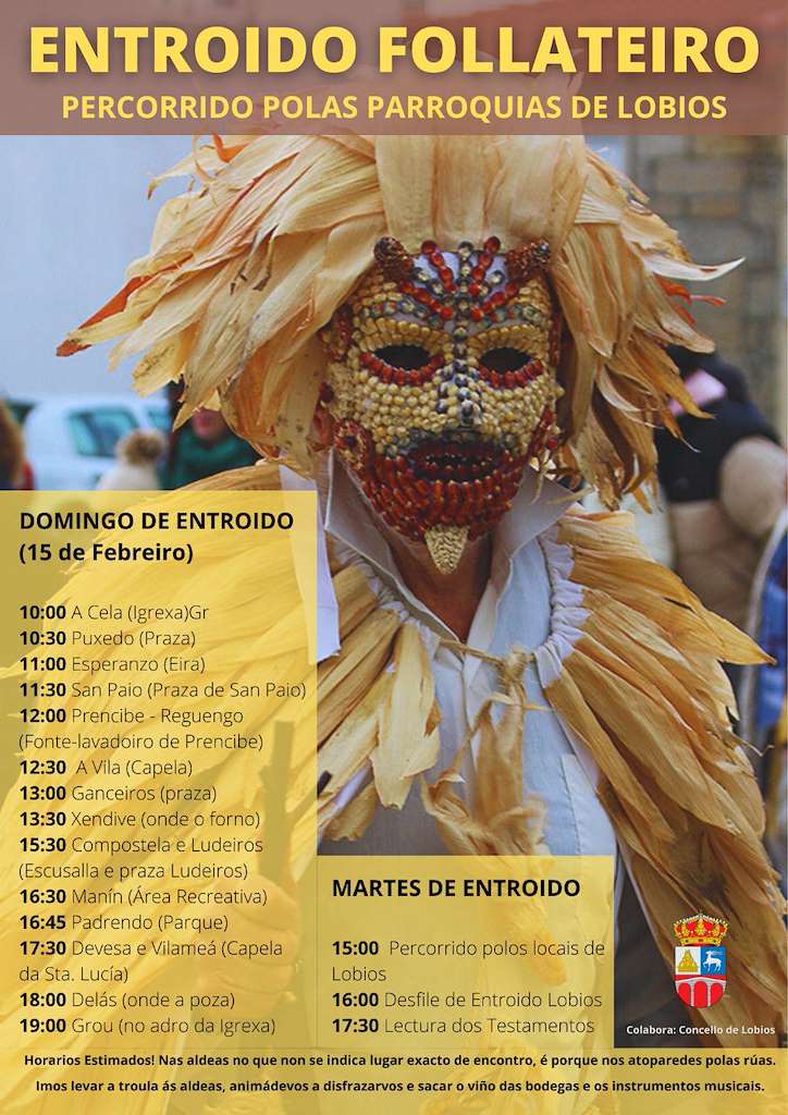 Carnaval Follateiro (2026) en Lobios