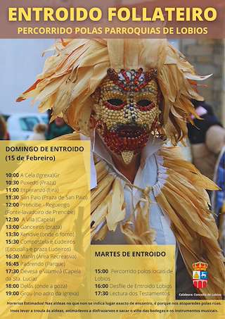 Fechas, información, programa, cartel, imágenes, mapa y ubicación de Carnaval Follateiro (2026)  en  Lobios