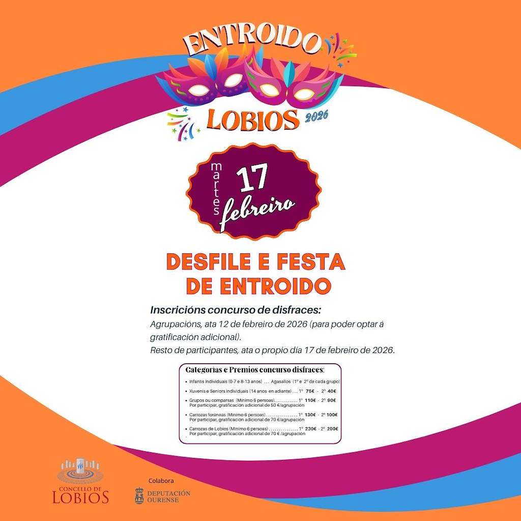 Carnaval Follateiro (2026) en Lobios