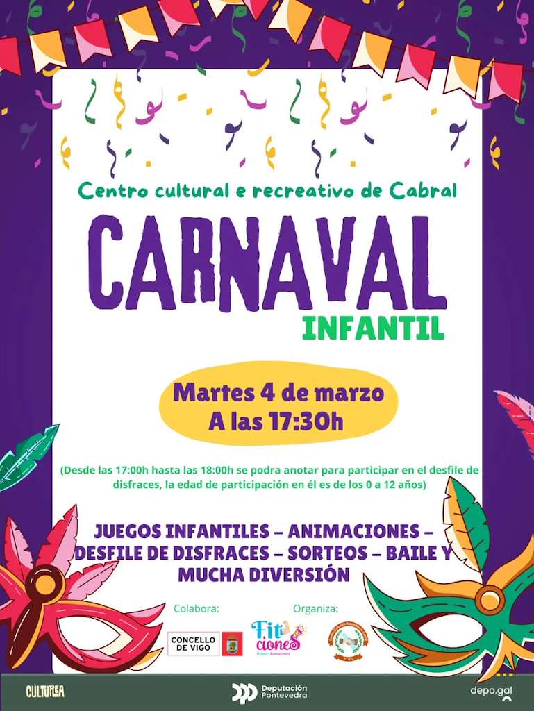 Carnaval Infantil de Cabral  en Vigo