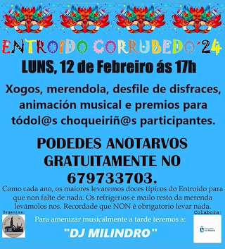 Fechas, información, programa, cartel, imágenes, mapa y ubicación de Carnaval Infantil de Corrubedo   en  Ribeira