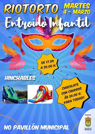 Fechas, información, programa, cartel, imágenes, mapa y ubicación de Carnaval Infantil  en  Riotorto